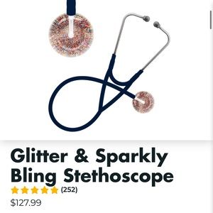 Glitter Ultrascope stethoscope
